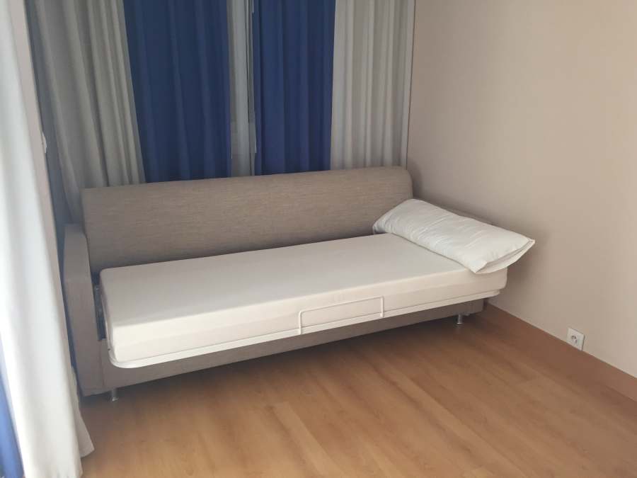 Sofá cama modelo Sumatra instalado en el Hotel Eurotel Punta Rotja